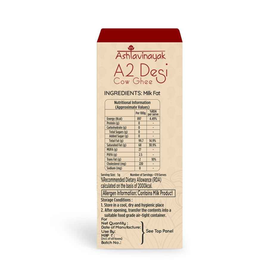 Ashtavinayak A2 Desi Cow Ghee