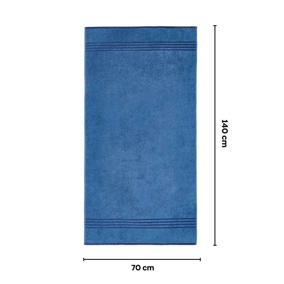 Haus & Kinder Bath Towel Oxford | Blue