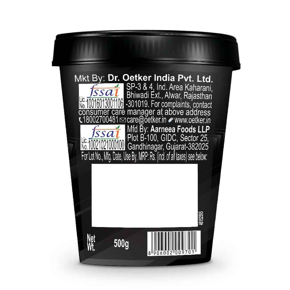 Dr. Oetker FunFoods High Protein Peanut Butter Dark Chocolate Crunchy