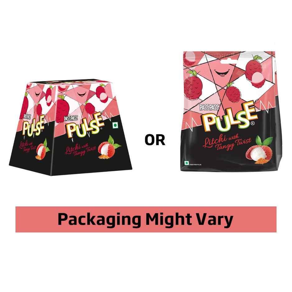 Pulse Litchi 50 Candies | Candy Pack