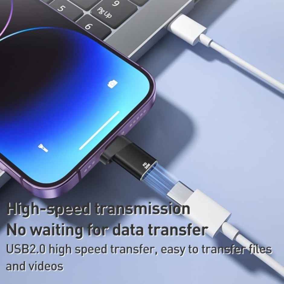 Striff Type C To Lightning Otg Connector Female To Male Adapter Supports Charging And High-Speed