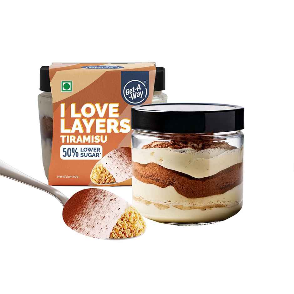 Get-A-Way Tiramisu Jar | Chilled Sweet Treat Jar