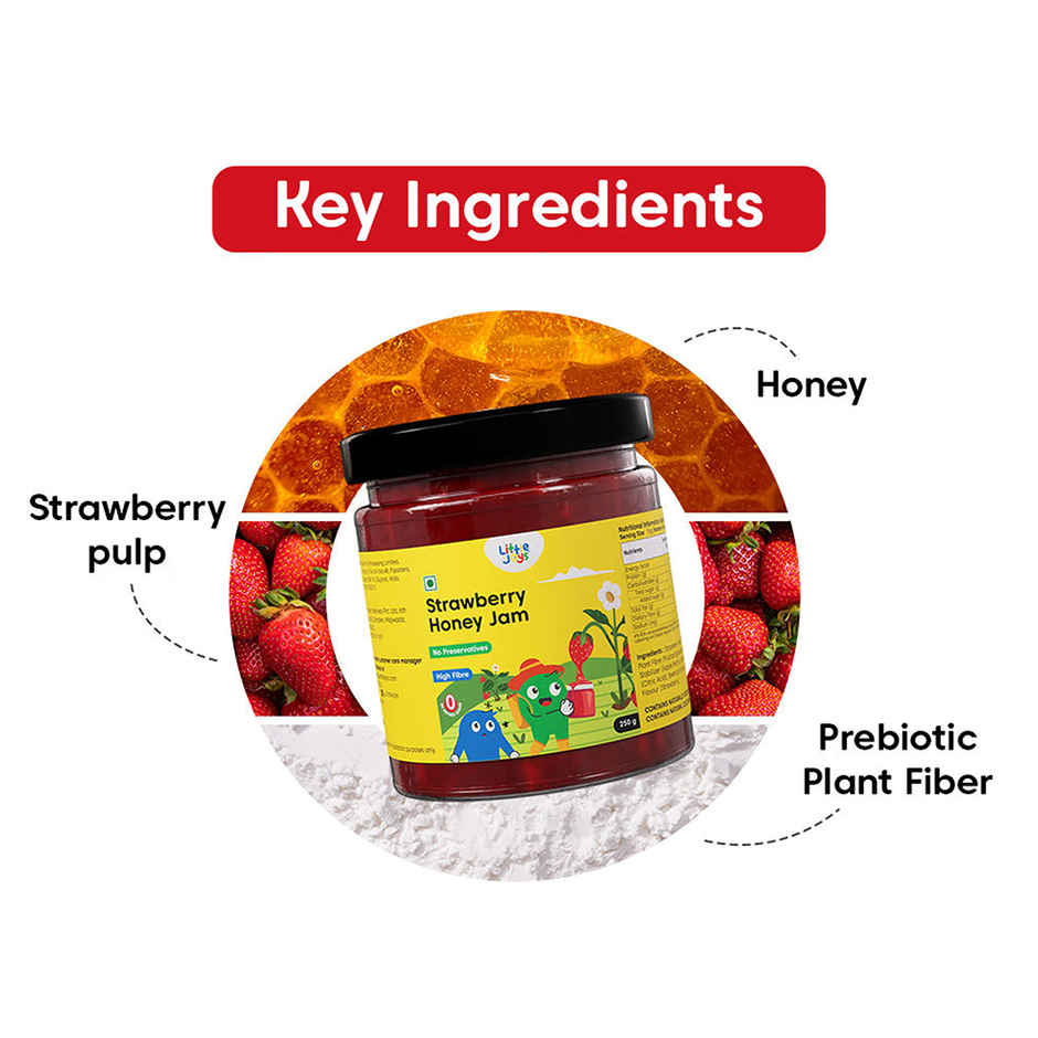 Little Joys Strawberry Honey Jam | No Added Sugar & Preservatives