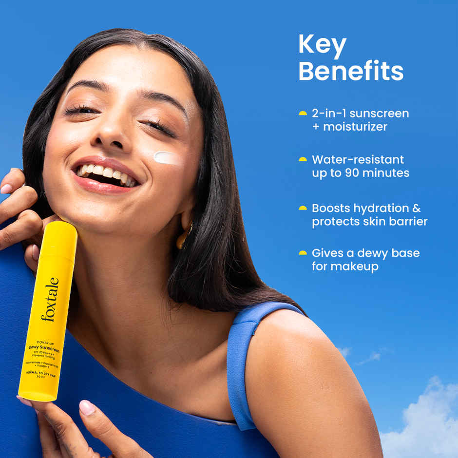 Foxtale Dewy Sunscreen SPF 70 PA++++