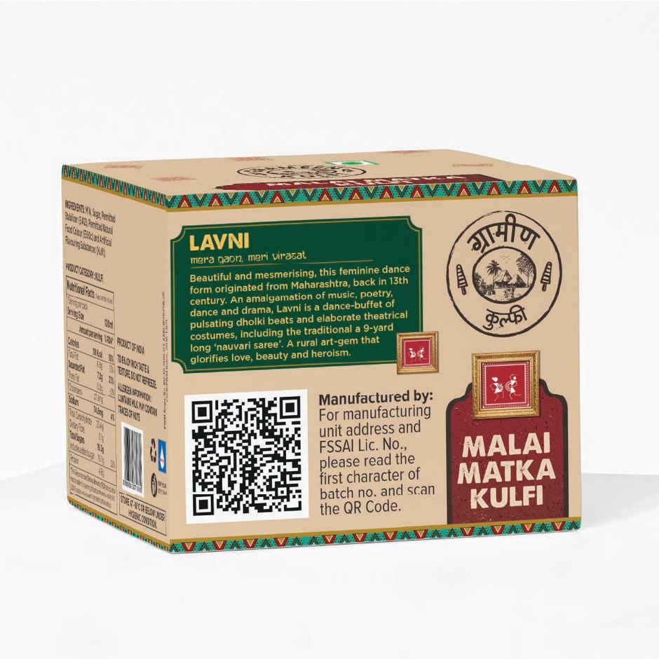 Grameen Malai Matka Kulfi