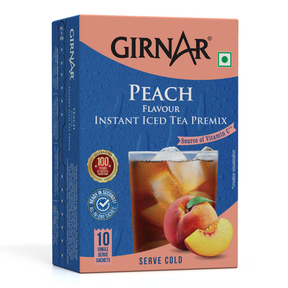 Girnar Peach Iced Tea Instant Premix