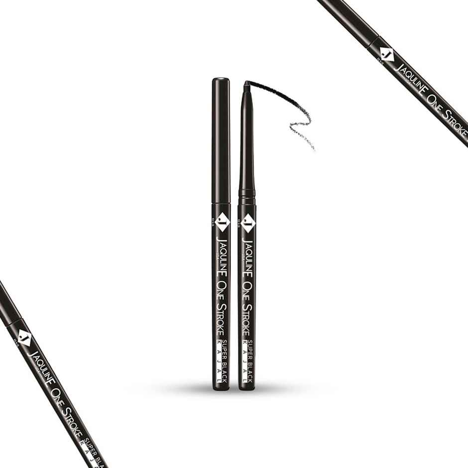 Jaquline USA OneStroke Super Black Kajal Twin Pack