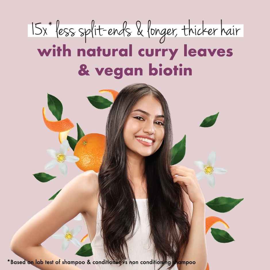 Love Beauty & Planet Curry Leaves Biotin & Mandarin Paraben Free Conditioner