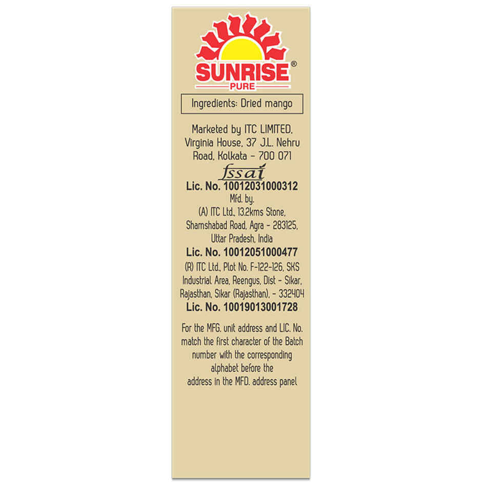 Sunrise Pure Dry Mango | Amchur Powder