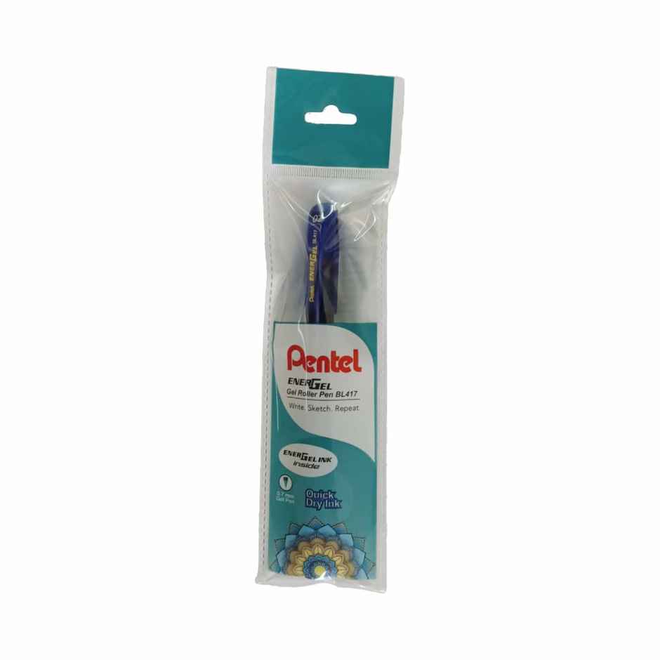 Pentel Energel Pouch Single Blue Ink
