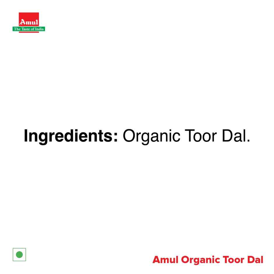 Amul Organic Toor Dal