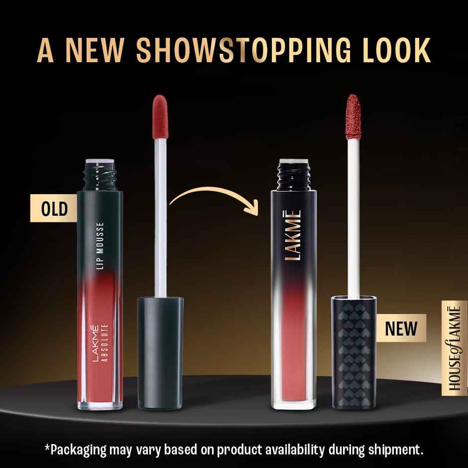 Lakme Absolute Sheer Lip Mousse - 303 Nude Naturalle