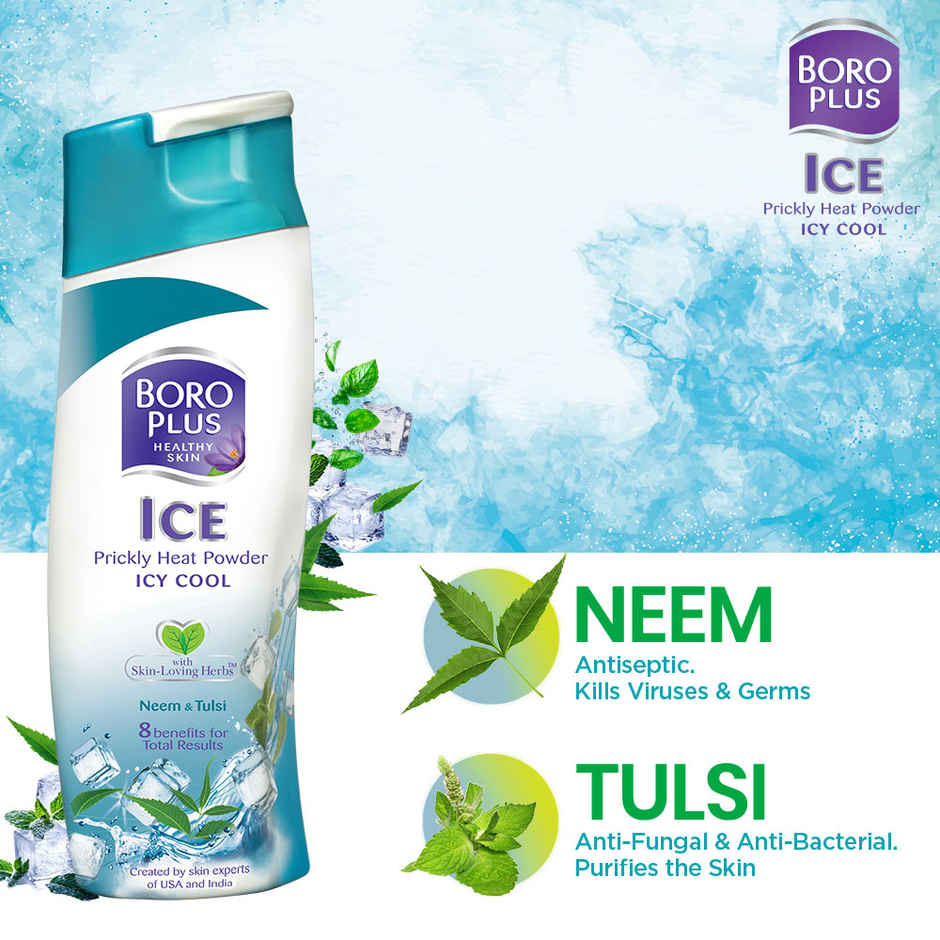 BoroPlus Prickly Heat Powder - Icy Cool