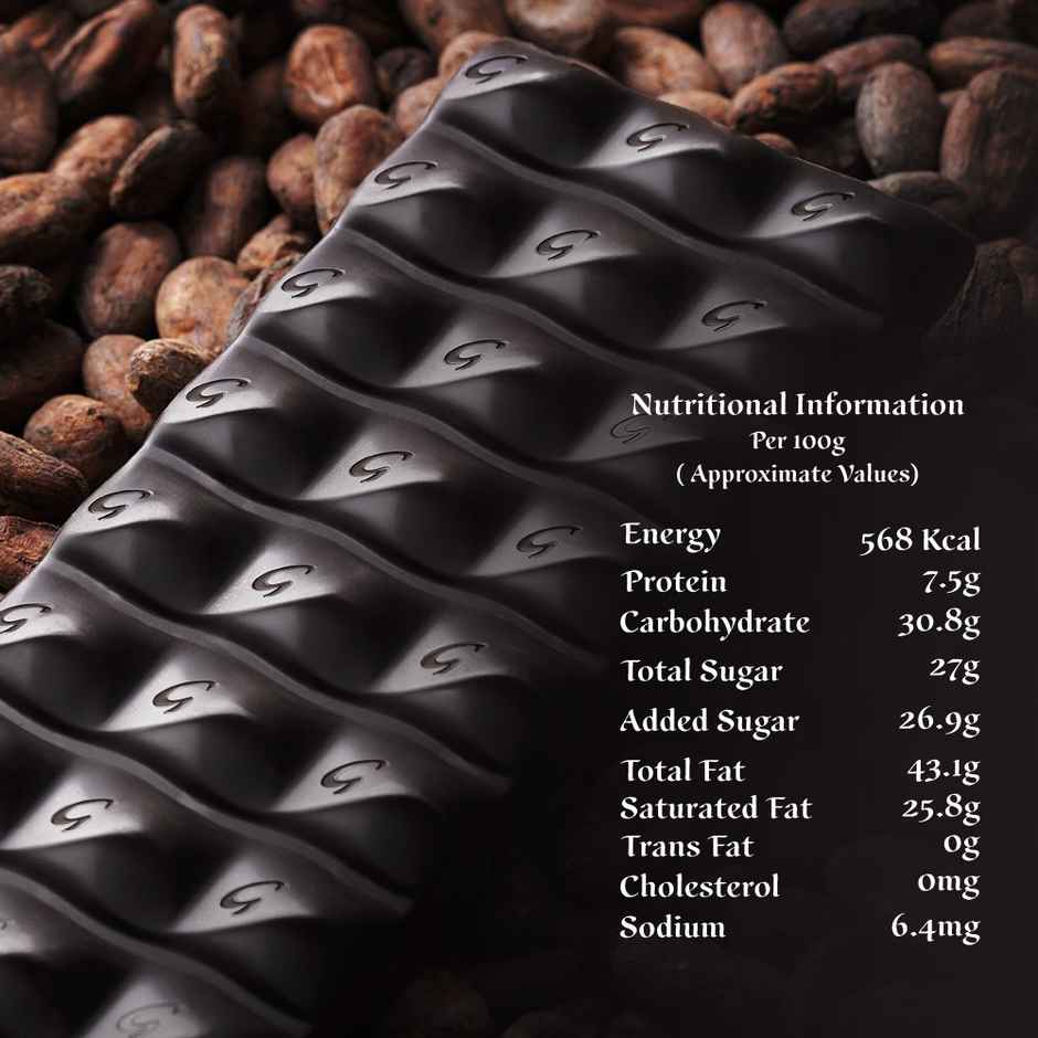 Galaxy Fusions Dark Chocolate Bar with 70% Cocoa