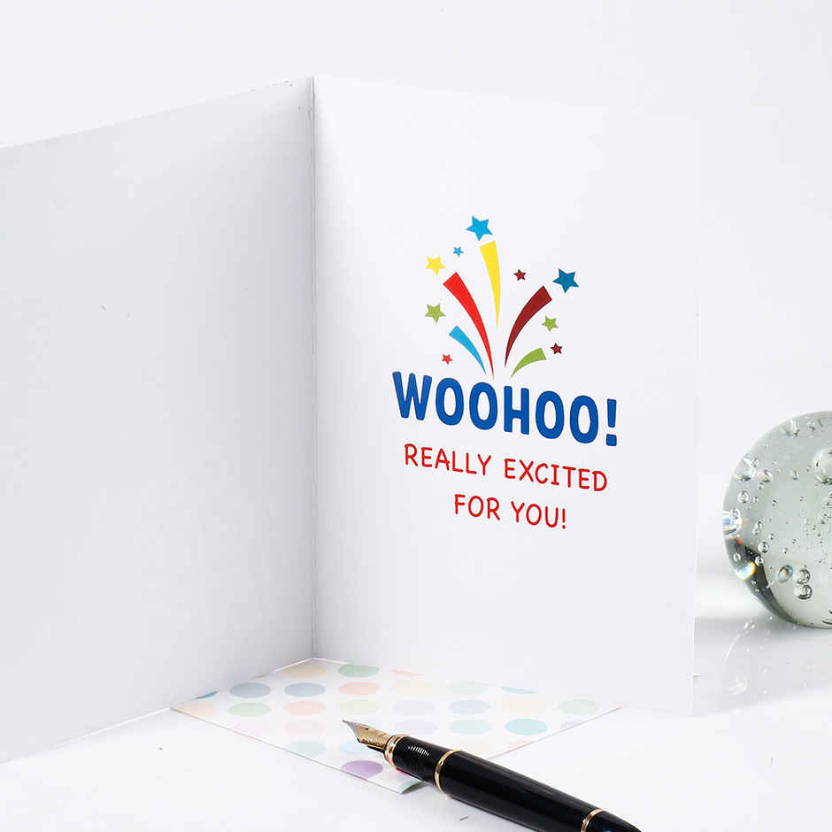 Archies Star Print Congratulations Greeting Card