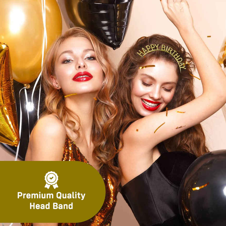 Birthday Girl Tiara Headband | Golden | Party Propz