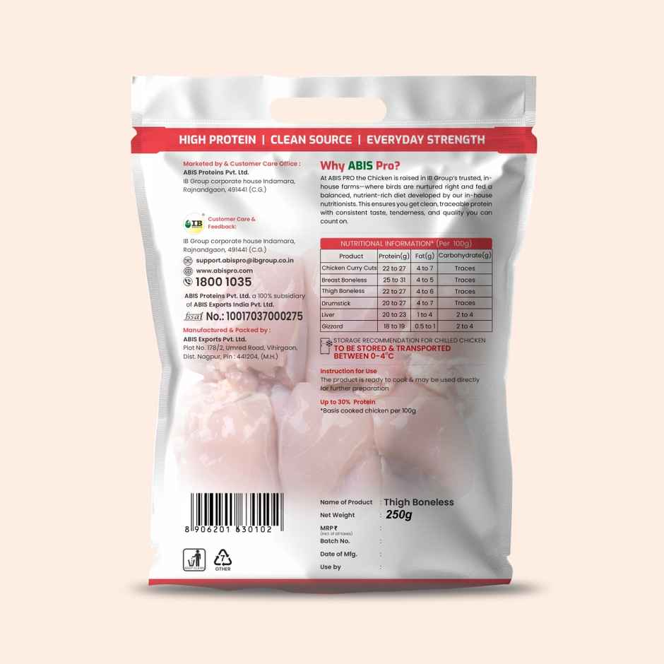 ABIS PRO Chicken Thigh Boneless