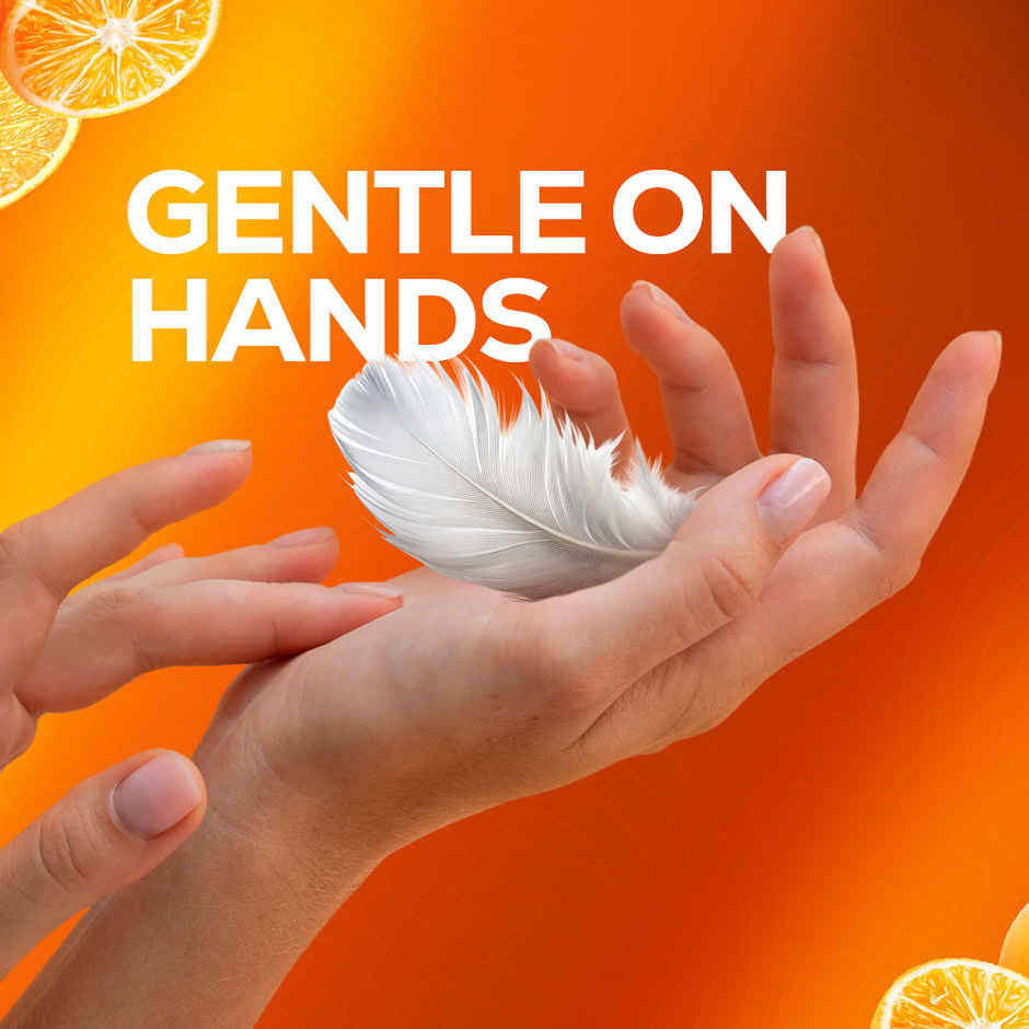 Vim Proclean 100% Plant-Based Actives Tangerine Freshness Dishwash Liquid