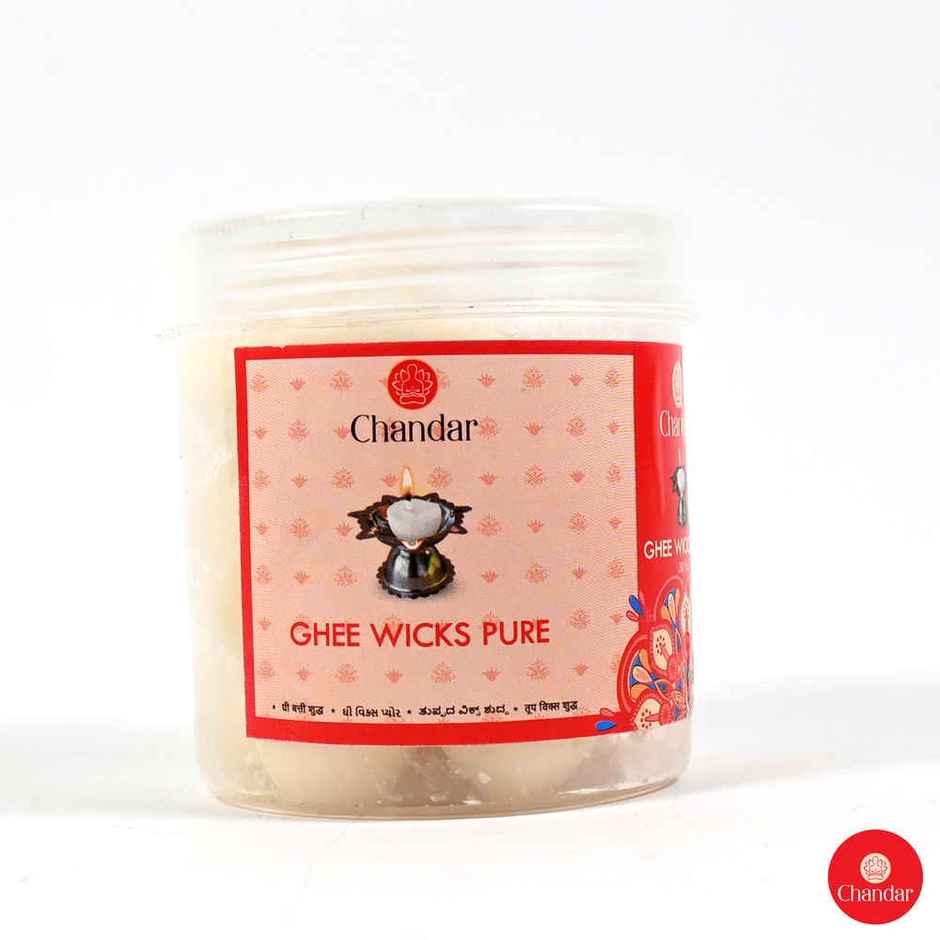 Ghee Diya Wicks | Chandar | Sacred Use | Chandar