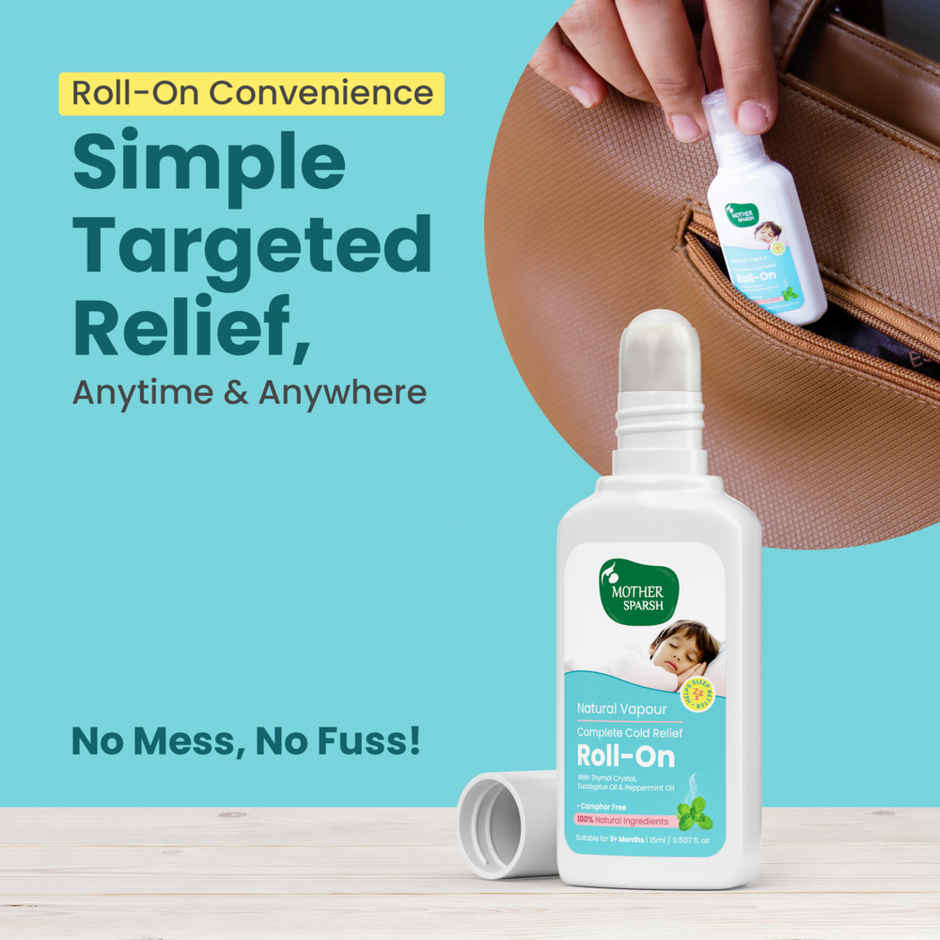 Mother Sparsh Cold Relief Vapour Roll-On For Babies