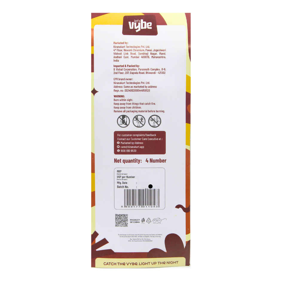 Let's Vybe Heart Candle