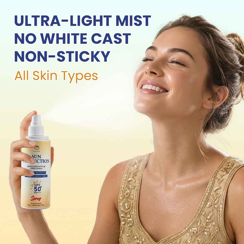 TNW The Natural Wash Sun Protection Sunscreen Spray SPF 50+ PA+++ Spray