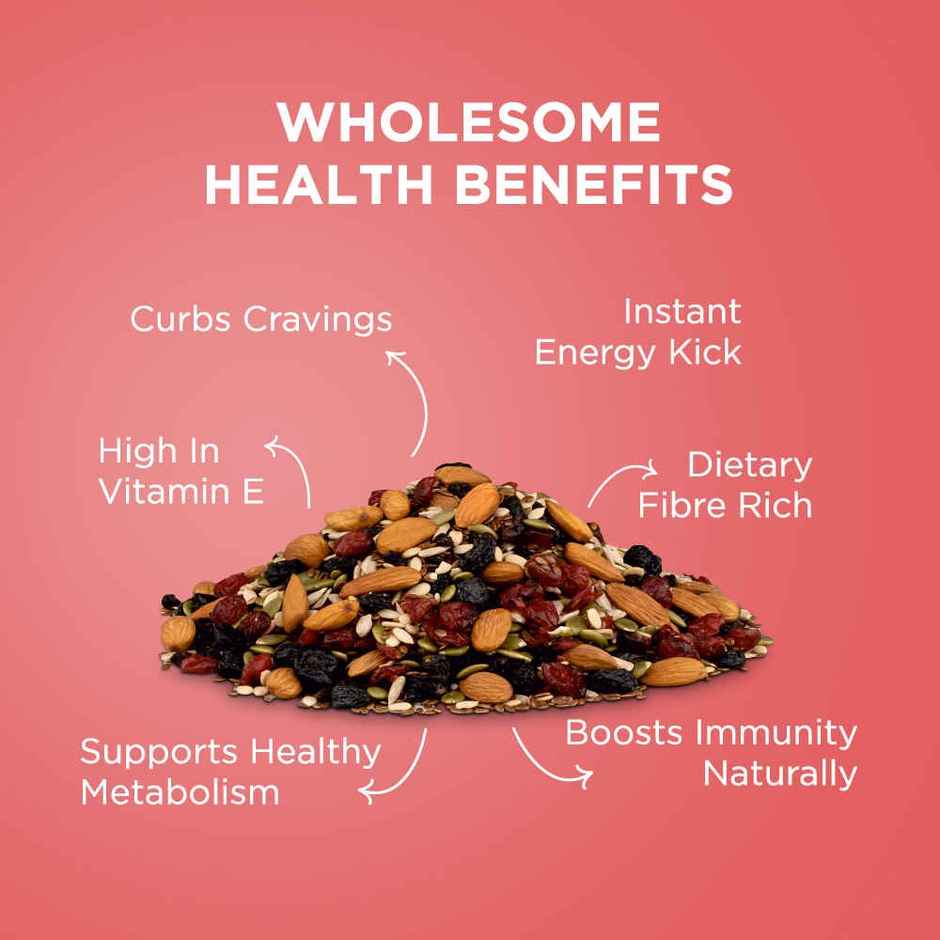 Nutty Gritties Mom's Trail Mix - High Protein, Omega-3, Energy Boost