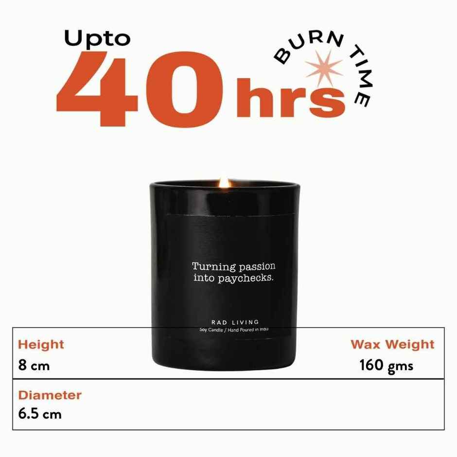 Rad Brands FLY 17 | Vanilla Espresso Scented Candle