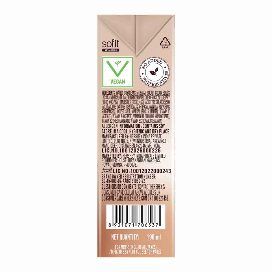 Sofit Chocolate Soya Milk
