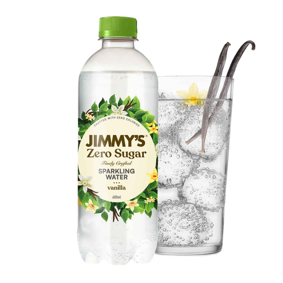 Jimmy's Zero Sugar Vanilla Sparkling Water