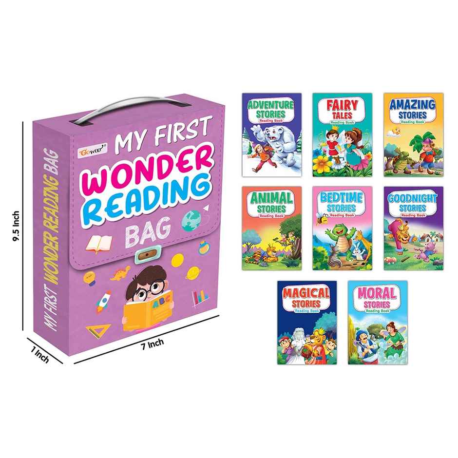 My First Wonder Reading Bag - Early Learning Reading Book | My First Learning Book Set of 8 Book
