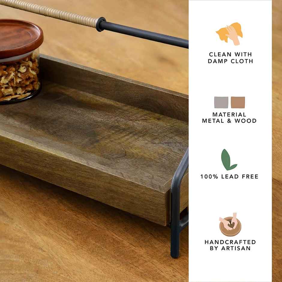 Ellementry Countertop Wooden Caddy