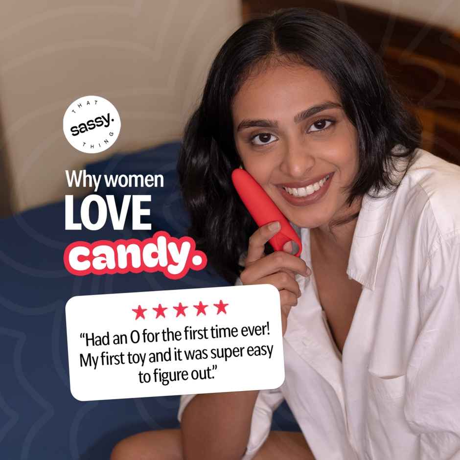 That Sassy Thing Candy Personal Massager For Women | Bubbly Blue