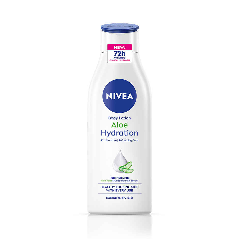 NIVEA Aloe Hydration Body Lotion|Refreshing Hydration|Non Sticky Feel|With Aloe Vera