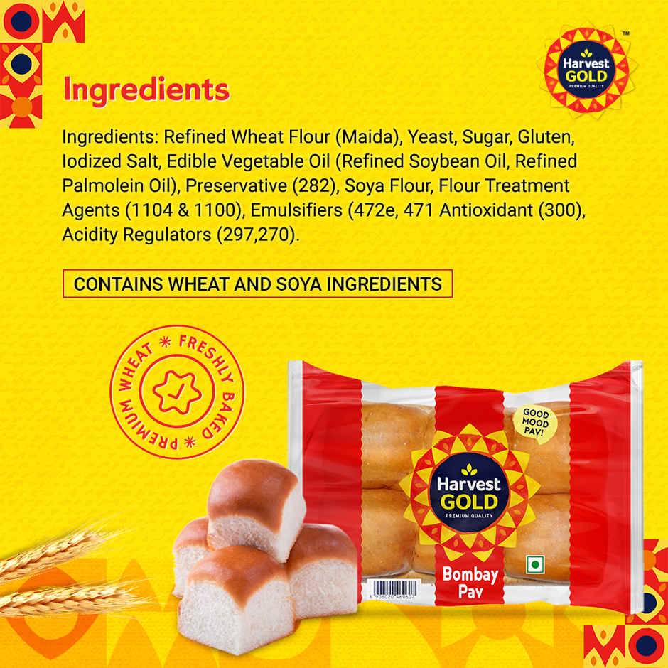 Harvest Gold Bombay Pav