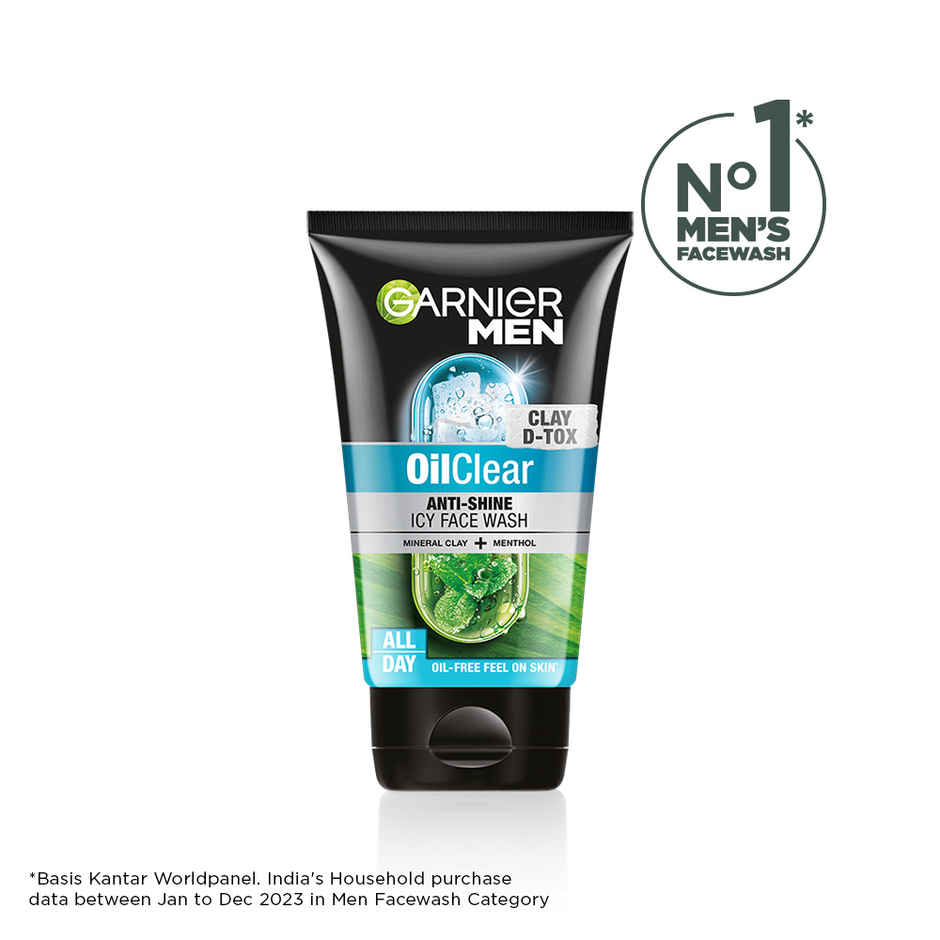 Garnier Men Oil Clear Face Wash
