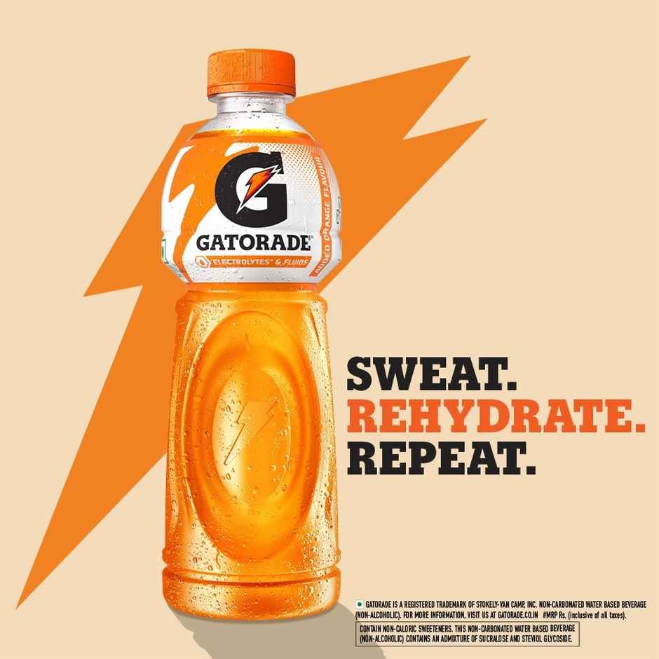 Gatorade Orange Zero Sugar Energy Drink | Refreshing & Convenient
