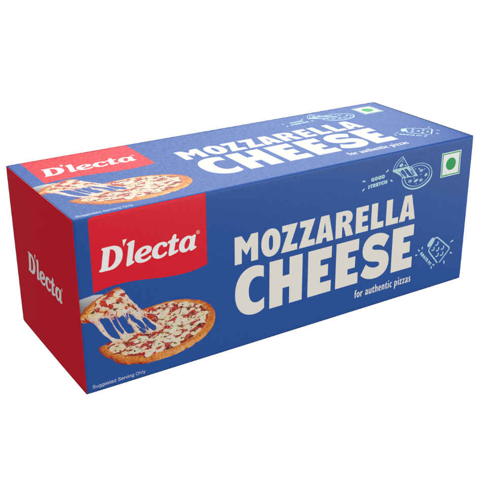 D'lecta Mozzarella Cheese Pizza Block Combo