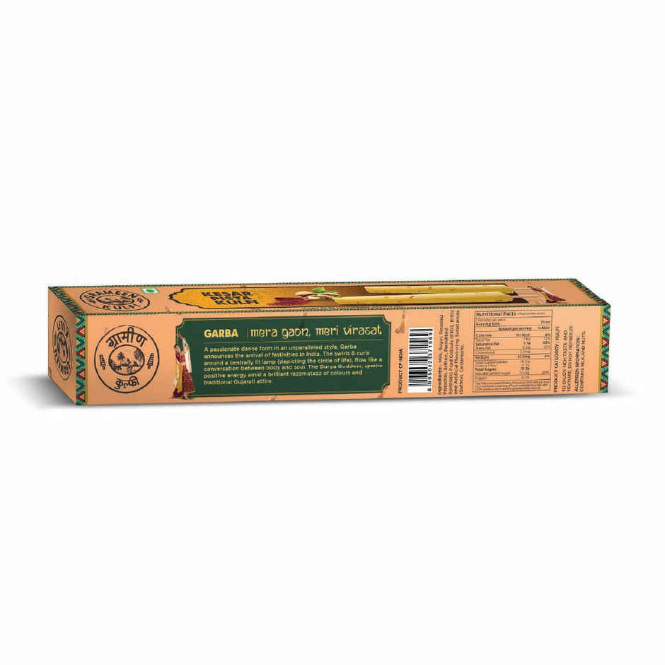 Grameen Tricolour Kulfi Sticks Pack of 3 - Kesar Pista, Desi Malai, Calcutta Paan Combo