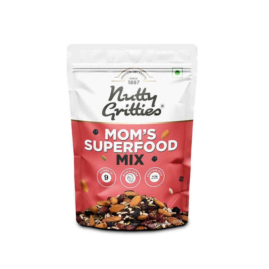 Nutty Gritties Mom's Trail Mix - High Protein, Omega-3, Energy Boost