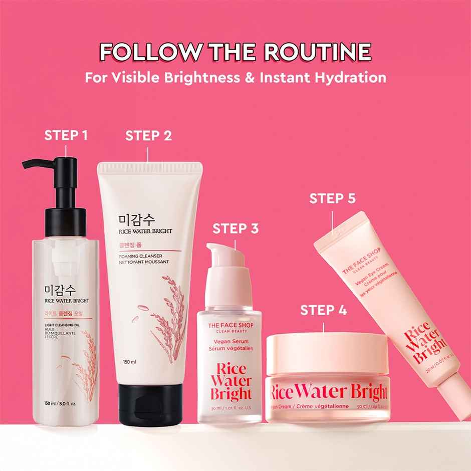 The Face Shop Rice Water Bright Foaming Cleanser