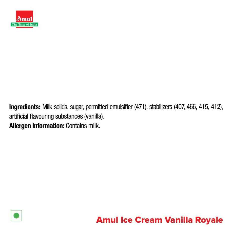Amul Vanilla Royale Ice Cream