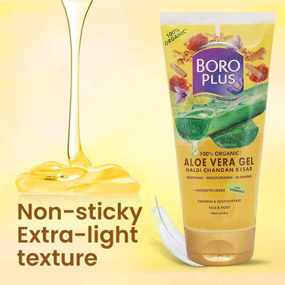 BoroPlus Aloe Vera Gel With Haldi Chandan Kesar