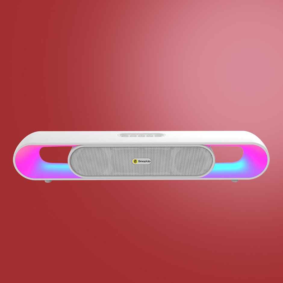 SnapUp Boom X Pro Sound Bar - Just White