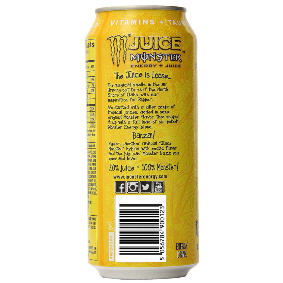 Monster Ripper Juiced High Caffeinated Drink