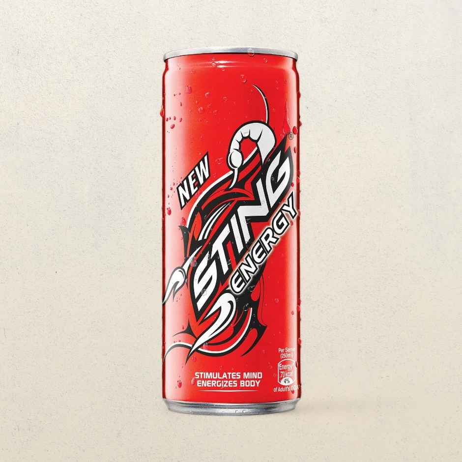 Sting Energy Drink Can