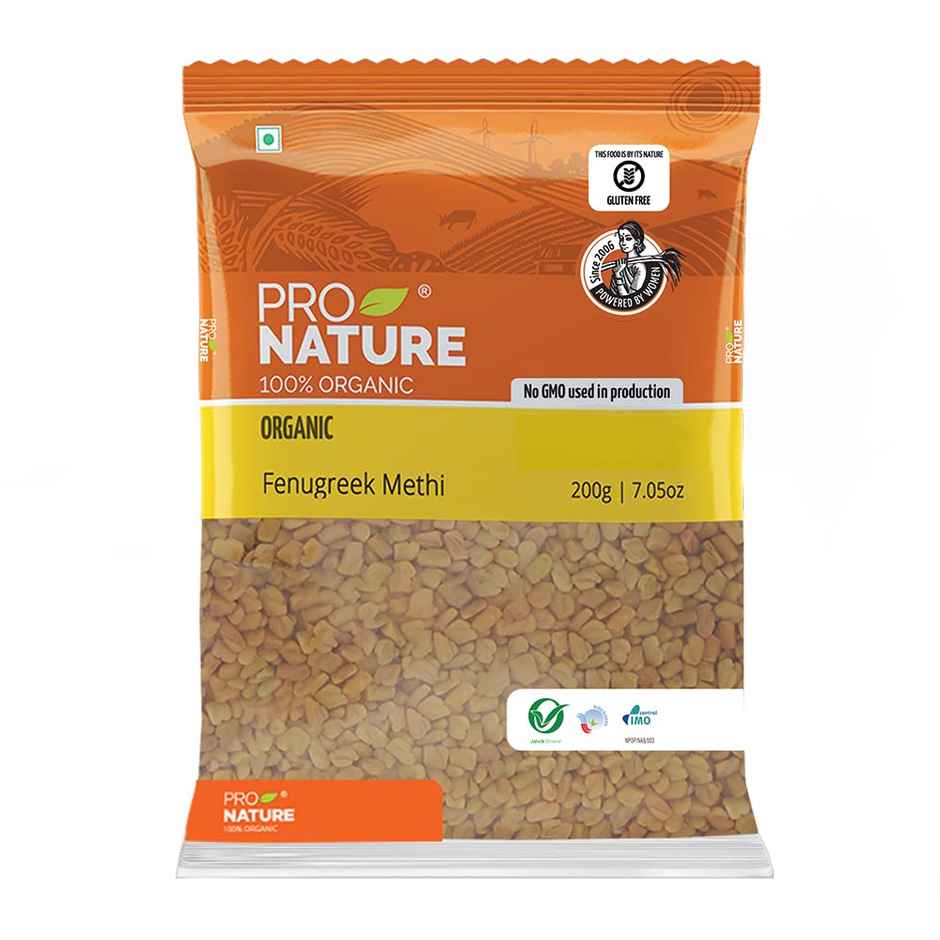 Pro Nature Organic Methi Seeds / Fenugreek
