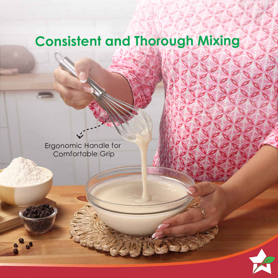 Wonderchef Ambrosia Whisk | Stainless Steel Multipurpose