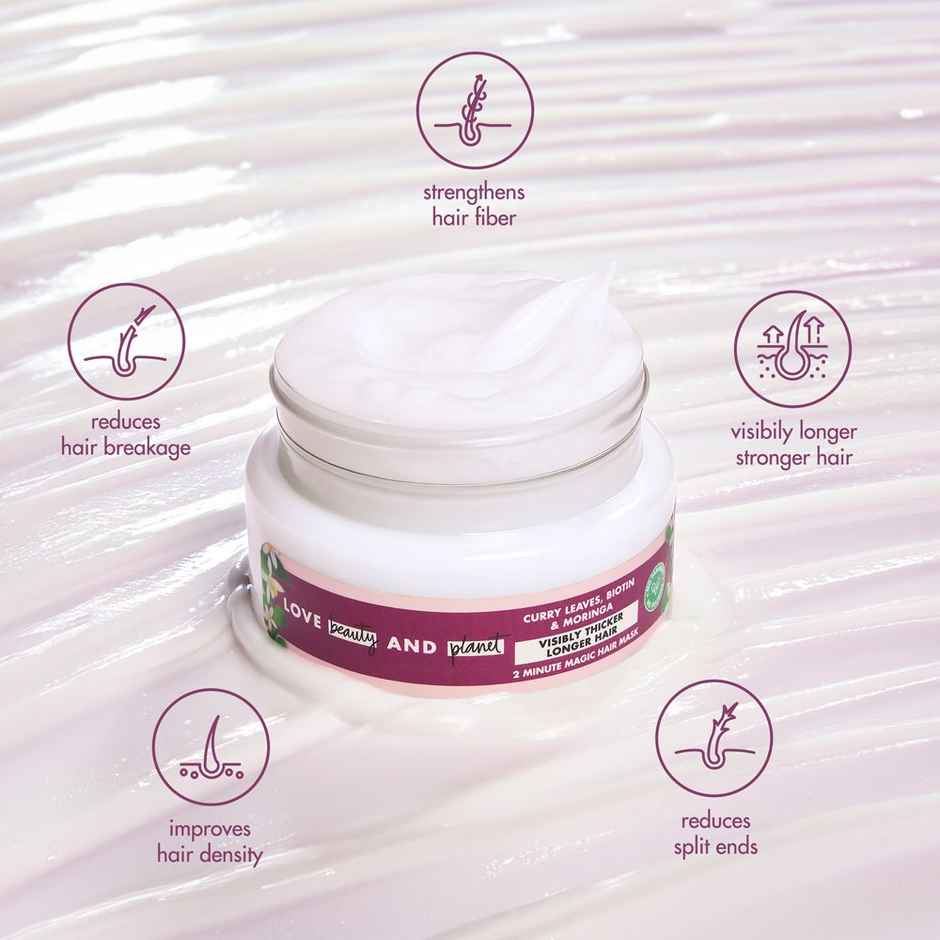 Love Beauty And Planet Curry Biotin & Moringa Hair Mask
