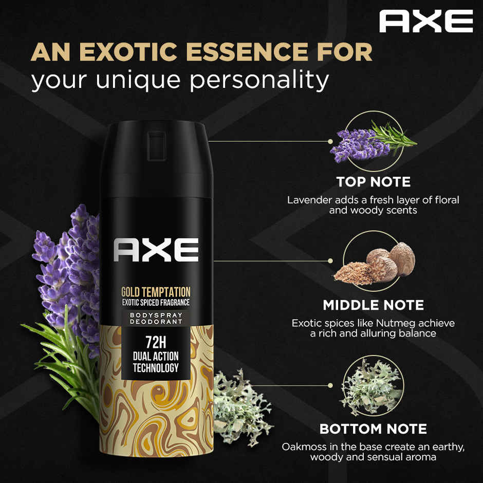 Axe Gold Temptation Deo |Body Spray For Men